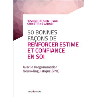 Livre intitulé '50 bonnes façons de renforcer estime et confiance en soi'