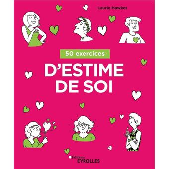 Livre intitulé '50 exercices d'estime de soi'